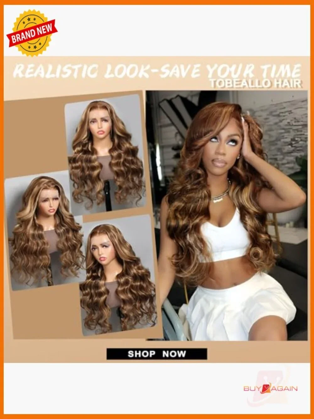 30 Inch Body Wave HD Lace Front Wig Pre Plucked 200 Density Glueless
